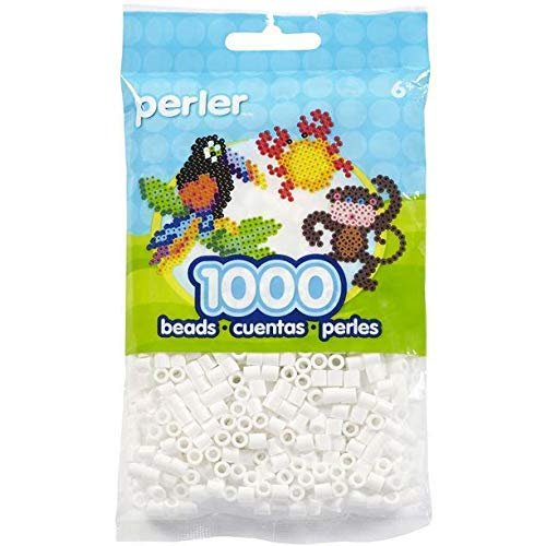 RED PERLER BEAD BAG 1000