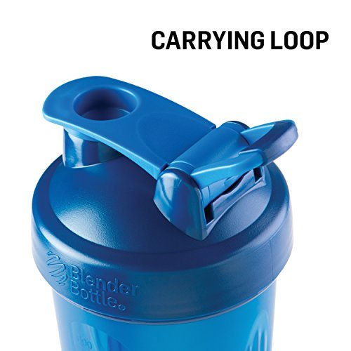 Blender Bottle 2 Pack with Stainless Steel Wire Whisk Ball and Carabiner -  Two
