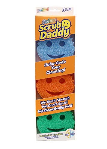 Fibra Flex Texture Scrub Daddy + Cif 3 pzas