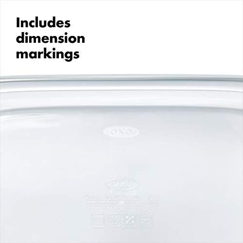 OXO Good Grips Freezer-to-Oven Safe 3 Qt Glass Baking Dish With Lid, 9 X 13