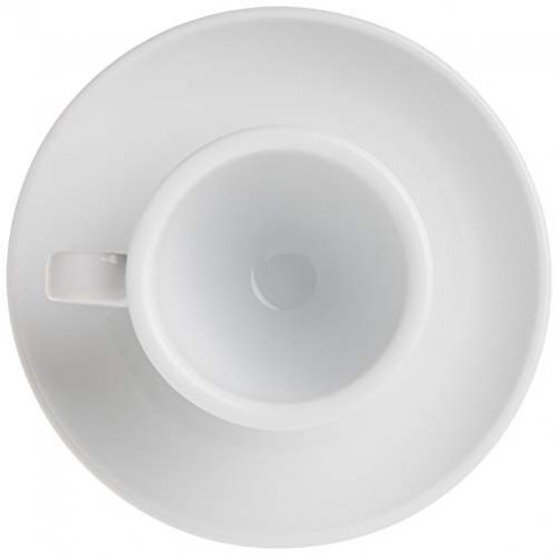 Cusinox White Porcelain Espresso Cup Sets for Espresso Coffee, 2 Oz