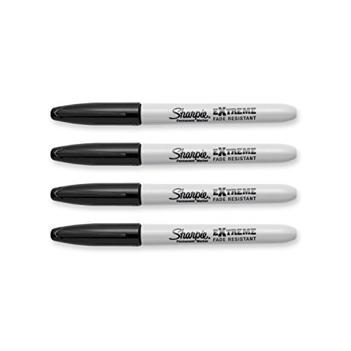 Sharpie Extreme Permanent Markers, Fine Point, Black, 4 Count - Imported  Products from USA - iBhejo