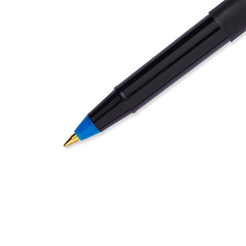 Uniball Onyx Rollerball Stick Pen 12 Pack, 0.7mm Fine Blue Pens