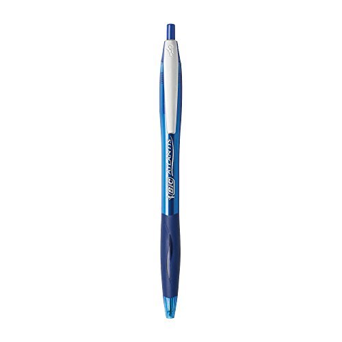 Bic Atlantis Original Retractable Ball Pen, Medium Point (1.0 Mm), Blue, 2- Count, 13472 - Imported Products from USA - iBhejo