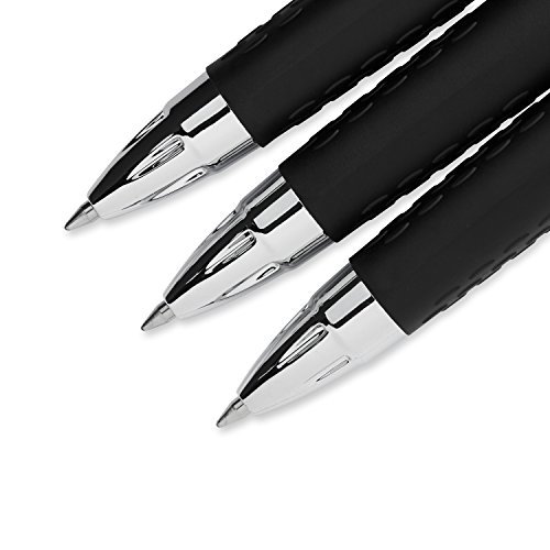 Uniball Signo 207 Gel Pen 3 Pack, 0.7mm Medium Assorted Pens, Gel