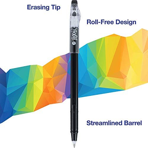 Pilot, Frixion Colorsticks Erasable Gel Ink Pens, Fine Point 0.7 Mm, Pack  Of 5, Black - Imported Products from USA - iBhejo