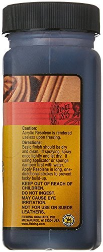 Fiebing'S Black Acrylic Resolene 4 Oz. - Protective Acrylic Finish For  Leather - Flexible, Durable And Water Resistant Acrylic Top Finish For Dyed  Or - Imported Products from USA - iBhejo