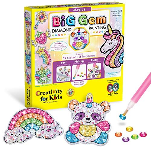 Creativity for Kids Big Gem Diamond Painting Kit - Create Your Own