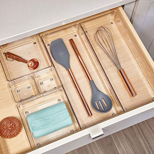  OXO Good Grips Expandable Utensil Organizer, 9.75 inches,  White - Kitchen Drawer Organizer