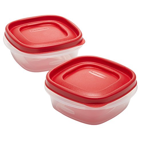Rubbermaid Easy Find Lids 1.25 C. Clear Round Food Storage