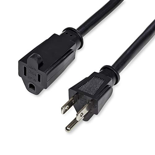 Monoprice Extension Cord - NEMA 5-15P to NEMA 5-15R, 16AWG, 13A