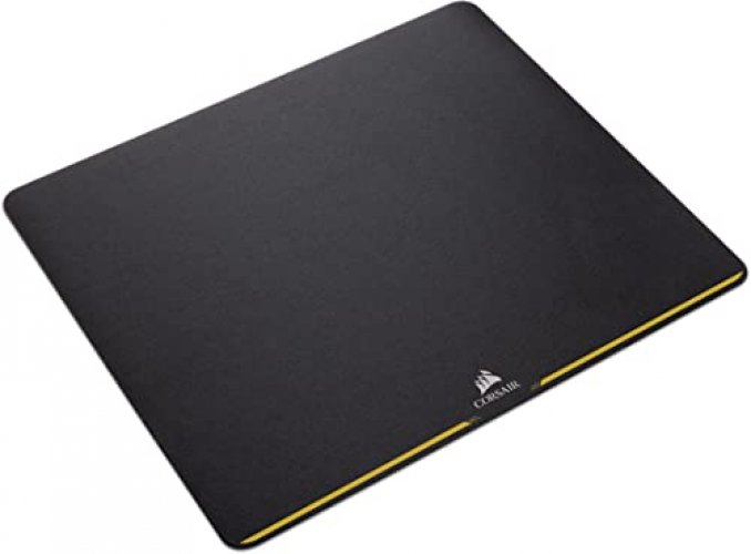 Corsair Mm200 - Cloth Mouse Pad - High-Performance Mouse Pad Optimized For  Gaming Sensors - Designed For Maximum Control - Medium, Black- Yellow Stri  - Imported Products from USA - iBhejo