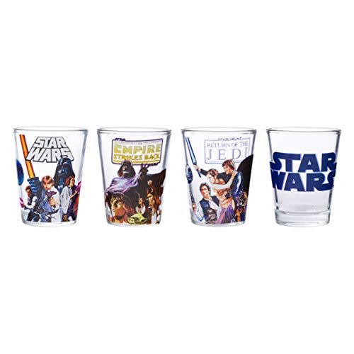 Star Wars Original Trilogy 16 oz. Pint Glass 4-Pack