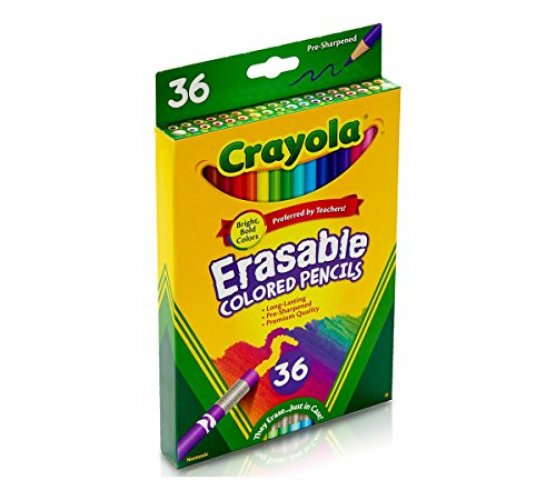 Crayola Pencils, Colored, Erasable, Sharpened - 10 pencils