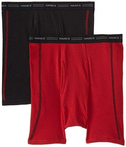 Hanes Men'S Boxer Briefs Pack, Cotton Boxer Brief Underwear