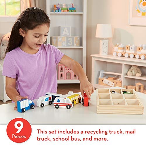 Melissa and doug recycling 2025 truck