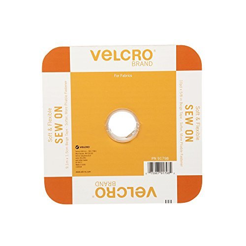 VELCRO® Brand Sew On Loop Tape BEIGE 0.75