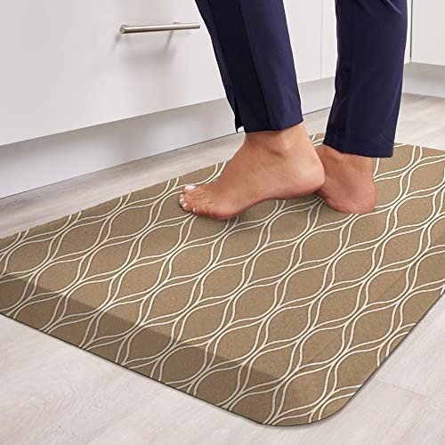 KANGAROO 3/4 Thick Superior Comfort, Relieves Pressure, All Day Ergonomic  Stain Resistant Floor Rug Anti