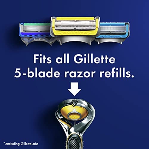 Gillette ProGlide Shield Razor for Men, 1 Gillette Razor, 4 Razor Blade  Refills, Shields Against Skin Irritation