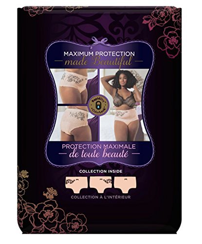 Extra Large, Tan Always Discreet Boutique Incontinence Underwear Maximum,  Xl - Flower Prints, 9 Count - Imported Products from USA - iBhejo