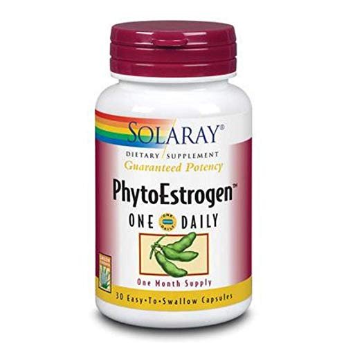 Solaray One Daily Phytoestrogen Supplement, 30 Count - Imported ...