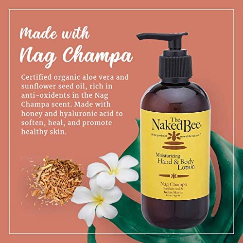 The Naked Bee Moisturizing Hand And Body Lotion - 8 oz bottle