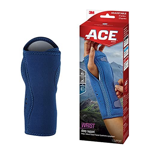 Night Wrist Sleep Support Cushioned One Size Fits All Adjustable