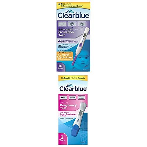 Clear blue test discount ovulacion 4 dias fertiles