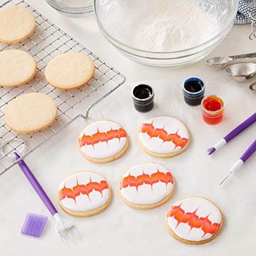 Wilton Cake and Cookie Decorating Brush Set, 3-Piece