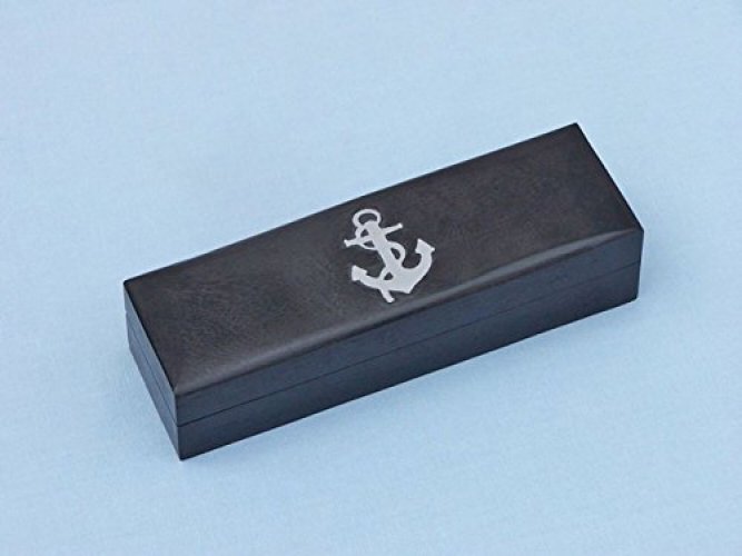 Buy Solid Brass/Copper Boatswain (Bosun) Whistle w Rosewood Box