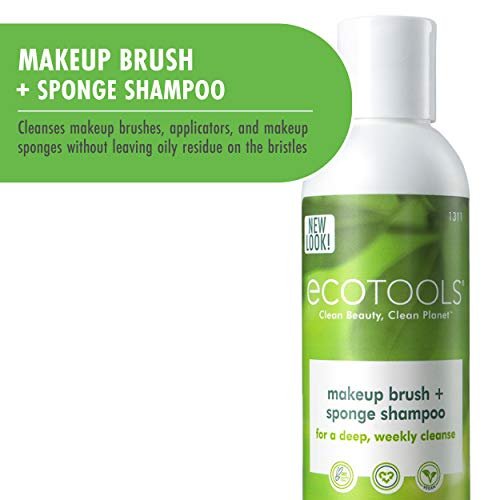 EcoTools Makeup Brush and Sponge Shampoo, Removes Makeup, Dirt