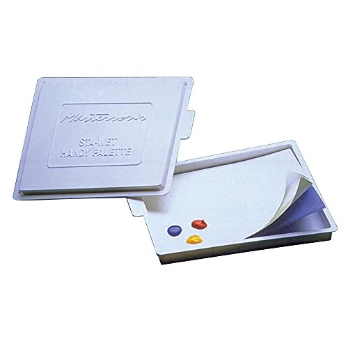 Masterson Sta-Wet Handy Palette Airtight Paint Palette Keeps Paint Fresh  for Days 8.5X7 Inches