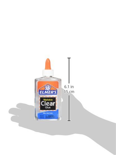 Elmers Glue, Clear, Washable - 5 fl oz
