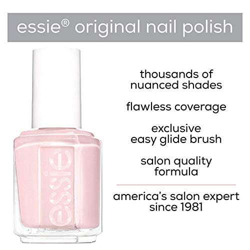 Essie Nail Polish, Salon-Quality, - Imported Products Soft from 8-Free Vegan, Ladylike, USA - 0.46 Mauve Pink, Ounces iBhejo
