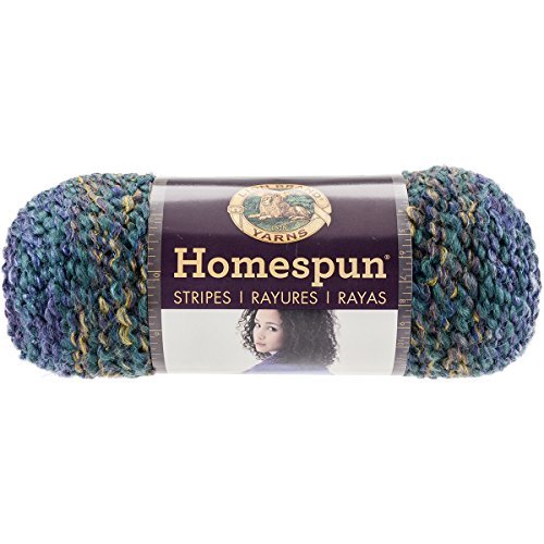  (3 Pack) Lion Brand Yarn Homespun Bulky Yarn, Painted