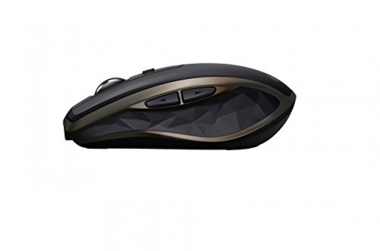 Basics Full-Size Ergonomic Wireless PC Mouse with Fast Scrolling