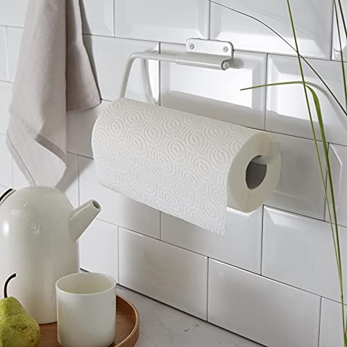 interDesign White Plastic Wall-mount Paper Towel Holder in the Paper Towel  Holders department at