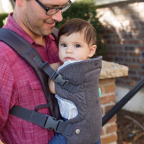 Light Grey Infantino Flip Advanced 4-in-1 Convertible Carrier 