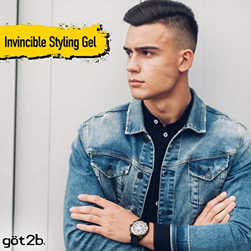 Got2B Ultra Glued Invincible Styling Hair Gel, 6 Oz (Count Of 3