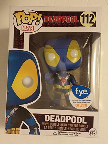 Funko Marvel X-Men Deadpool Pop Vinyl Figure Blue And Yellow - Imported  Products from USA - iBhejo