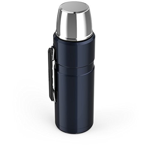 THERMOS Stainless King Vacuum-Insulated Drink Bottle, 24 Ounce, Midnight  Blue