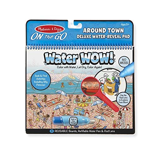 Melissa & Doug On the Go Water Wow! Reusable Water-Reveal Activity