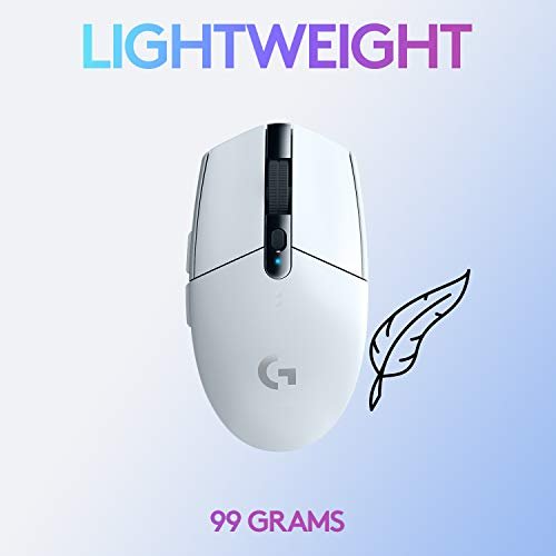 Logitech G305 Lightspeed Wireless Gaming Mouse, Hero 12K Sensor