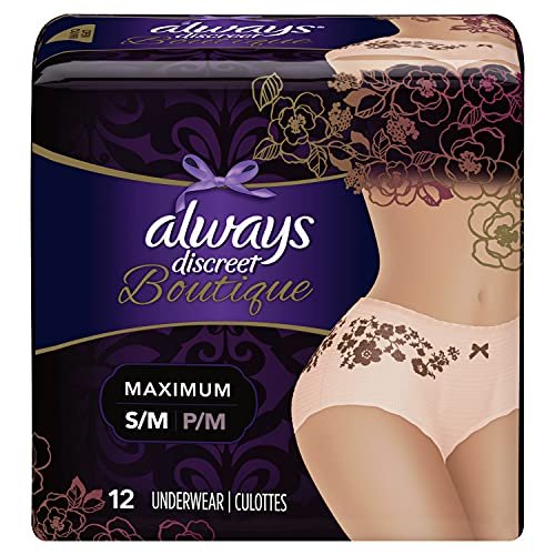 Culottes d'incontinence et post-partum Always Discreet, P/M