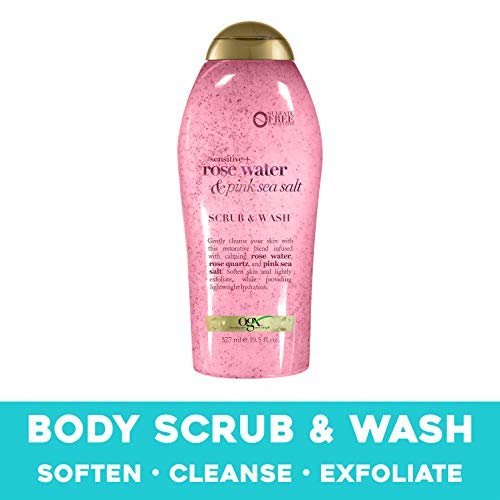 Ogx rose water body deals scrub