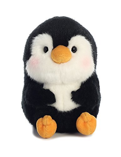 round penguin stuffed animal