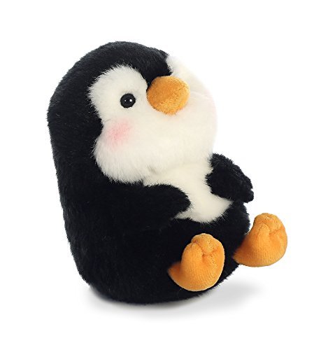 round penguin stuffed animal