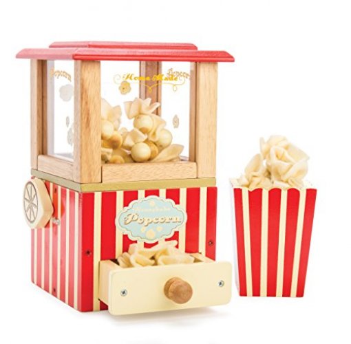 Le Toy Van – Wooden Honeybake Retro Popcorn Machine Role Kids Play Toy