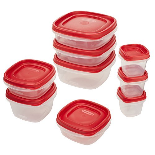 Rubbermaid Easy Find Lids Food Storage Containers 18 PC