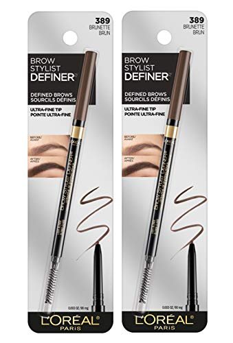 L'Oreal Paris Makeup Brow Stylist Definer Waterproof Eyebrow Pencil,  Ultra-Fine Mechanical Pencil, Draws Tiny Brow Hairs and Fills in Sparse  Areas an - Shop Imported Products from USA to India Online -